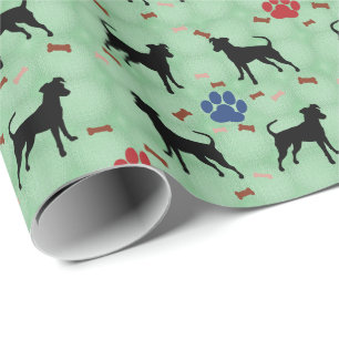 Papel De Regalo Miniatura de la sombra de Pinscher
