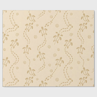 Papel De Regalo Minimal Turtle Trail Pattern