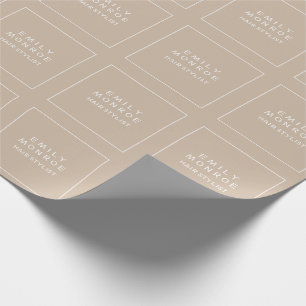 Papel De Regalo Minimalista moderno sencillo