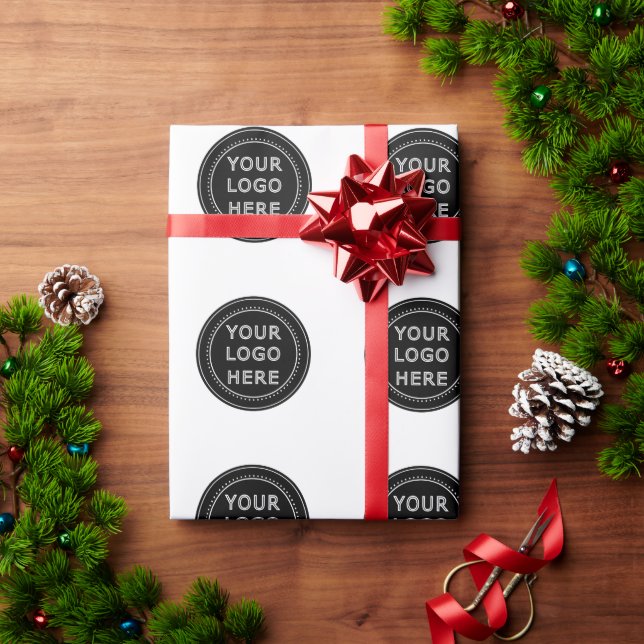 Papel De Regalo Minimalista personalizado, simple y moderno (Regalo de vacaciones)