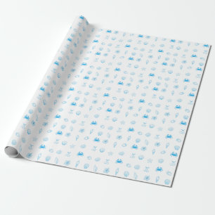 Papel De Regalo Minimalista Playa Griega