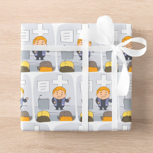 Papel De Regalo Ministro predicando a la congregación