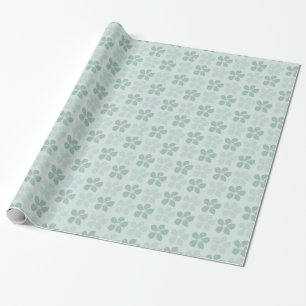 Papel De Regalo Minty Blooms