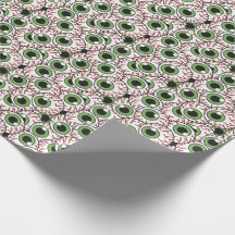 Mirada fija siniestra misteriosa de los globos del