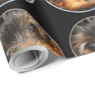 Papel De Regalo Mirada furtiva Yorkie