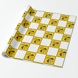 Papel De Regalo Mire para el payaso
