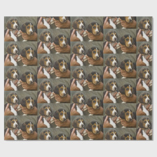 Papel De Regalo Mis amigos beagles
