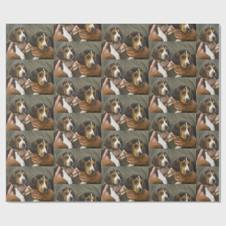 Papel De Regalo Mis amigos beagles