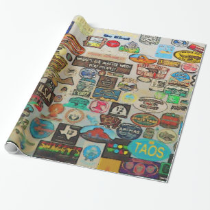 Papel De Regalo Mis tarjetas de Guay - Pegatinas de viajes