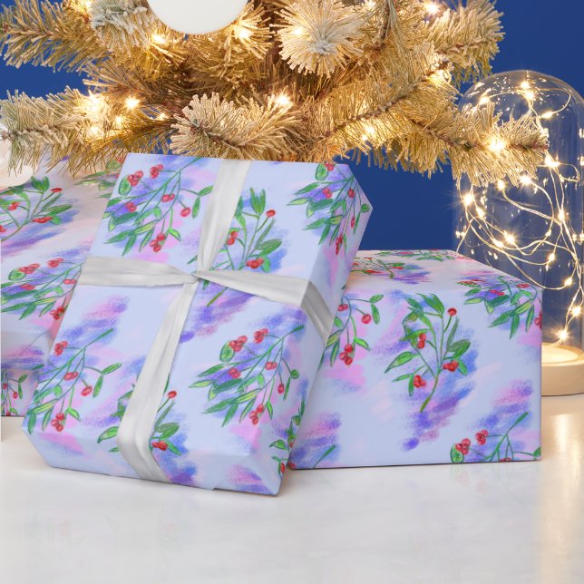 Papel De Regalo mistletoe (Vacaciones)