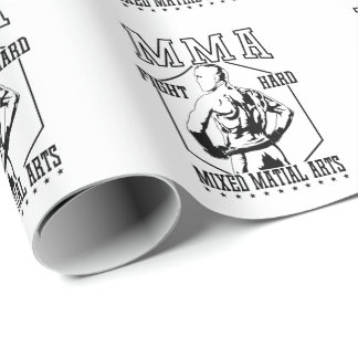 Papel De Regalo MMA "Fight Hard" Kämpfer