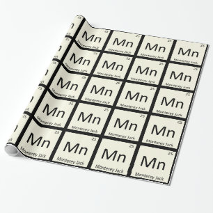 Papel De Regalo Mn - Química del Queso Monterey Jack Tabla Periódi