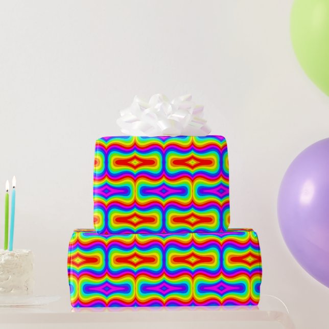 Papel De Regalo Mod Rainbow (Regalos de fiesta)
