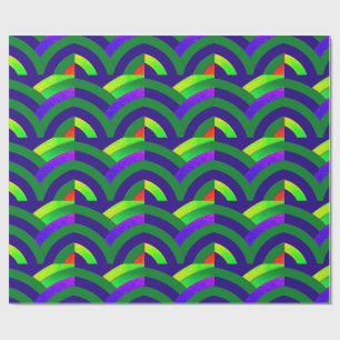 Papel De Regalo moda chevrons sofisticados y elegantes