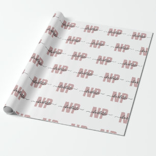 Papel De Regalo Moda de Graduación de Enfermero Profesional Person