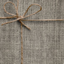Moda Elegante Burlap Realista Rústico Taupe Boda