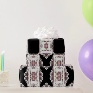 Papel De Regalo Moda kendal barroca elegante romántica  