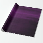 Papel De Regalo Moda moderna de la acuarela del ciruelo púrpura<br><div class="desc">papel de embalaje de encargo</div>