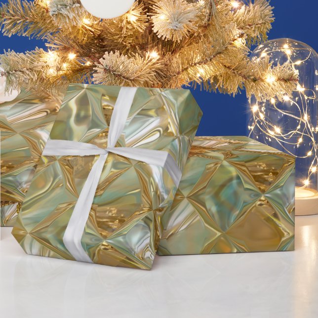 Papel De Regalo Moda moderna y elegante de antaño (Vacaciones)