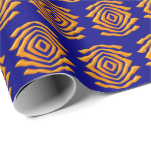 Papel De Regalo Modelo abstracto geométrico étnico