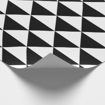 Modelo blanco y negro del triángulo
