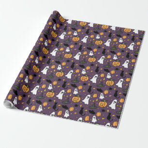 Papel De Regalo Modelo de Halloween