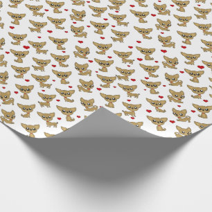 Papel De Regalo Modelo de la chihuahua