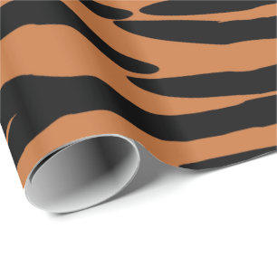 Papel De Regalo Modelo de la piel del tigre