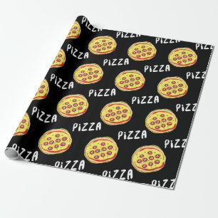 Papel De Regalo Modelo de la pizza