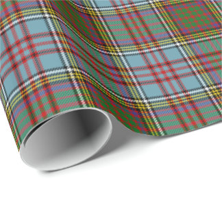 Papel De Regalo Modelo de la tela escocesa de tartán de Anderson