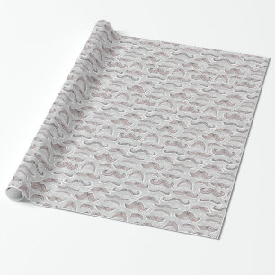 Papel De Regalo Modelo de moda del bigote