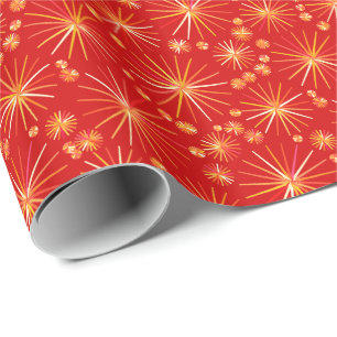 Papel De Regalo Modelo de Sputnik de los mediados de siglo, de