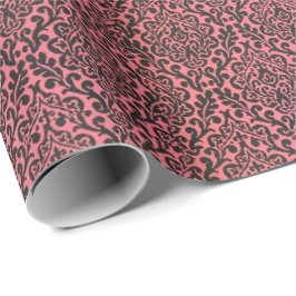 Papel De Regalo Modelo decorativo en rosa