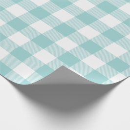 Papel De Regalo Modelo del control del búfalo de la aguamarina