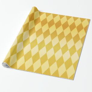 Papel De Regalo Modelo del diamante del Harlequin