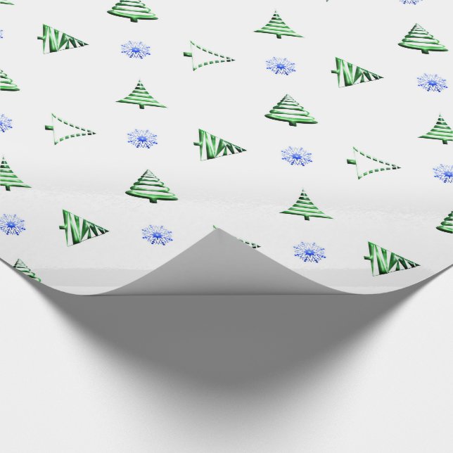 Papel De Regalo modelo del navidad (Esquina)
