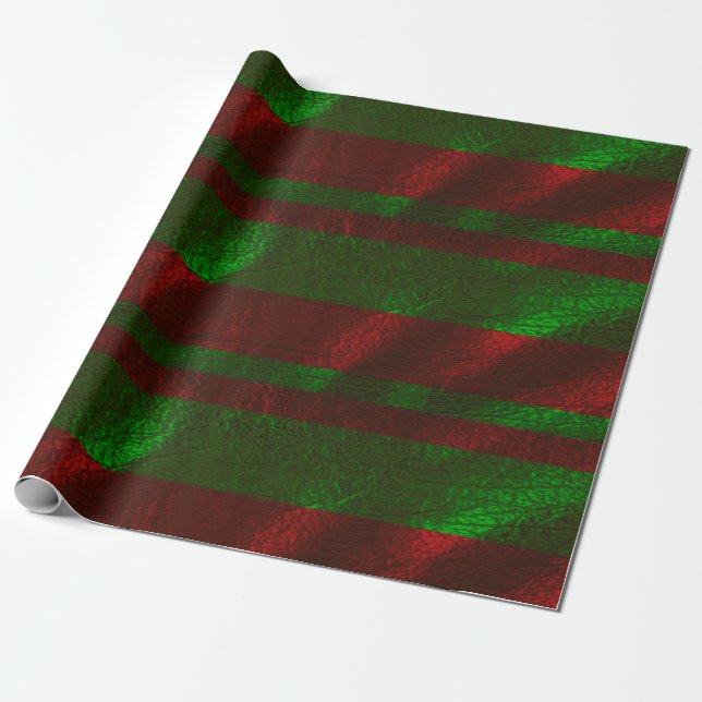 Papel De Regalo Modelo del Relieve metalizado del navidad (Desenrollado)