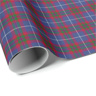 Papel De Regalo Modelo del tartán de Edimburgo Escocia