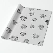 Modelo fresco del Rótulo de la moneda de la iota