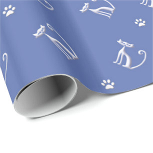 Papel De Regalo modelo inconsútil del gato