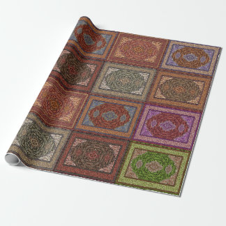 Papel De Regalo Modelo persa oriental de las mantas
