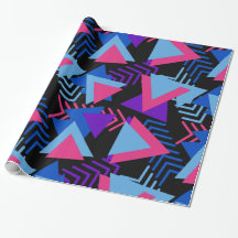 Modelo púrpura, azul, rosado brillante del fondo