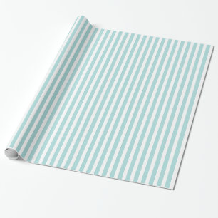 Papel De Regalo Modelo rayado azul y blanco