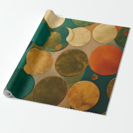 Papel De Regalo Modern Earthy Abstract 