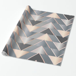 Papel De Regalo Modern Triangles