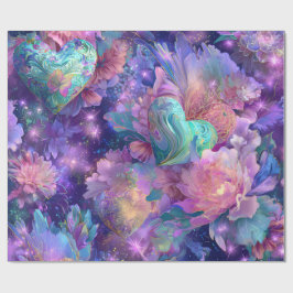 Papel De Regalo Modern Valentine Wrapping Paper– Abstract Colorful