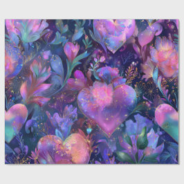 Papel De Regalo Modern Valentine Wrapping Paper– Abstract Colorful