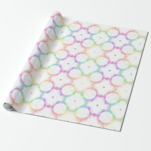 Papel De Regalo Moderna y moderna plantilla de color elegante