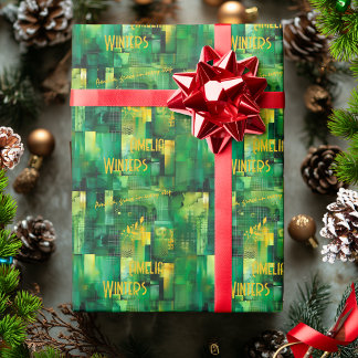 Papel De Regalo Moderno ajuste de regalo de Personalizado de inspi