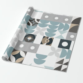 Papel De Regalo Moderno,Cuto,Elegante,Geométrico,Papel envuelto WP